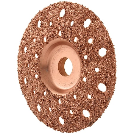 Allstar Performance 4 in. Dia. 23 Grit Flat Grinding Disc; 0.62 in. Arbor Hole ALL44181